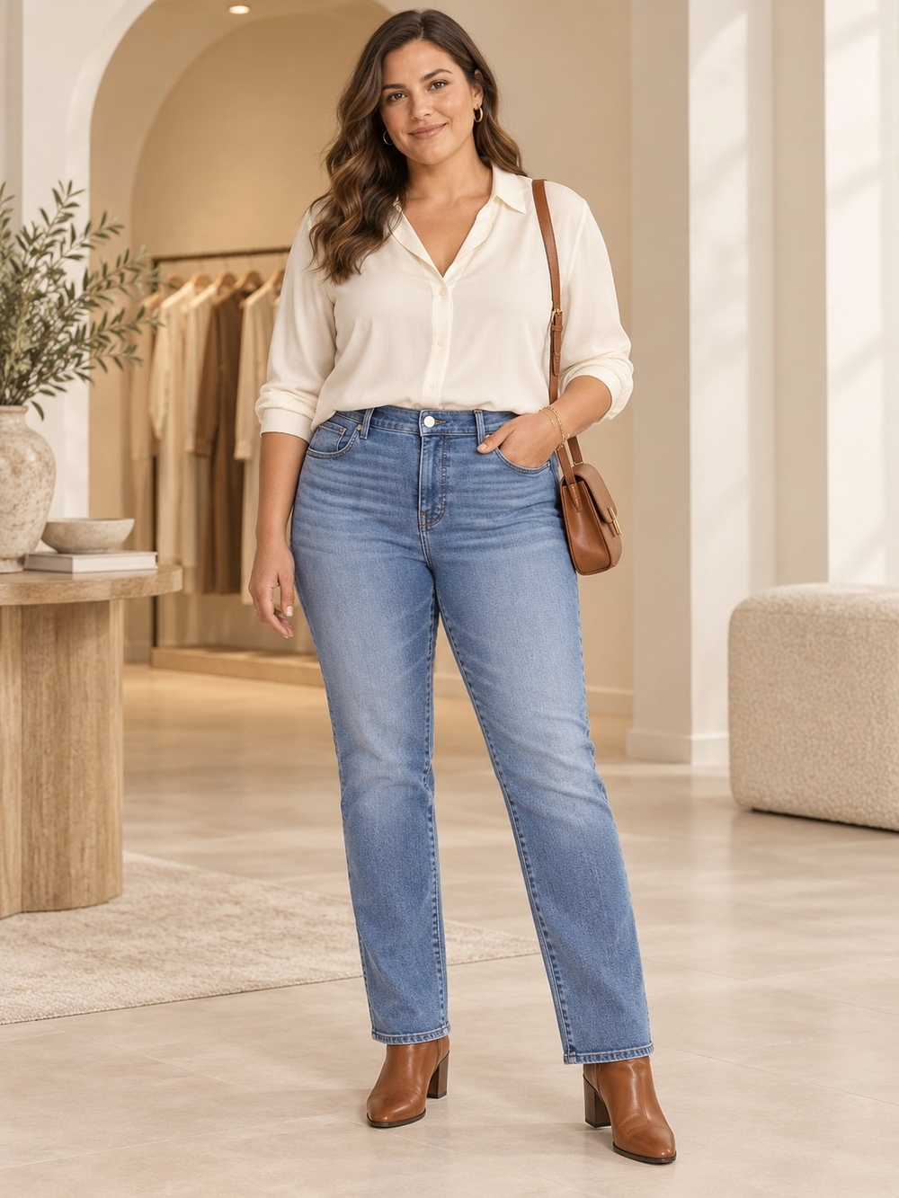 Madewell Stovepipe High Rise Straight Leg Jeans | Size 33 (16) - NWT